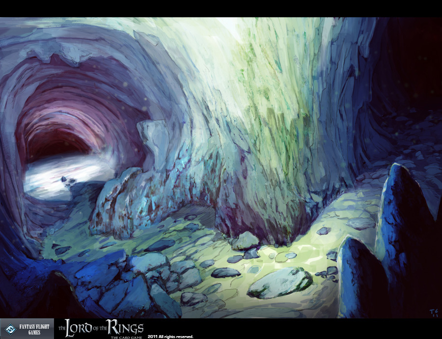 LOTR card - Silent Caverns