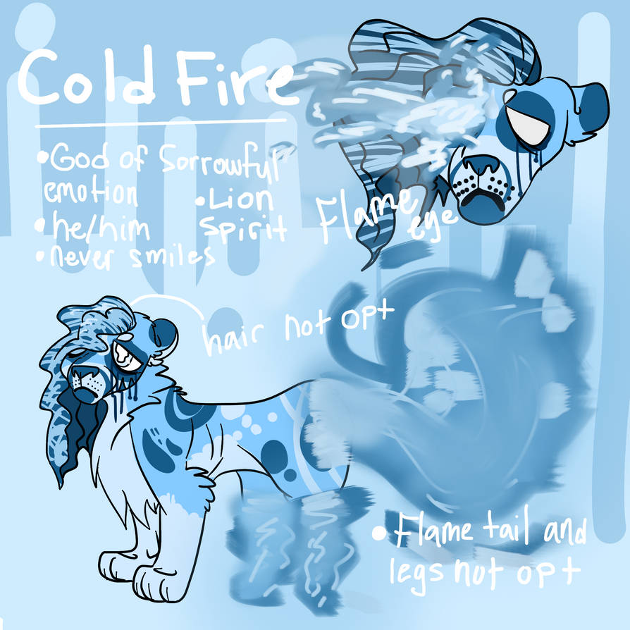 Cold Fire Model Cold Fire - New oc Ref by CheeseAndCrackerss on DeviantArt