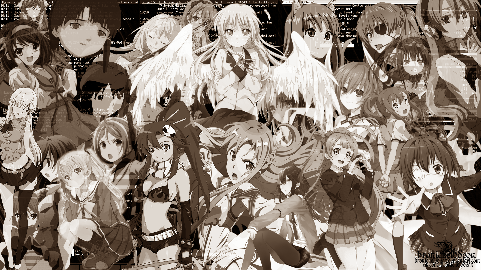 Infinite Stratos Wallpaper 2 by weissdrum on DeviantArt