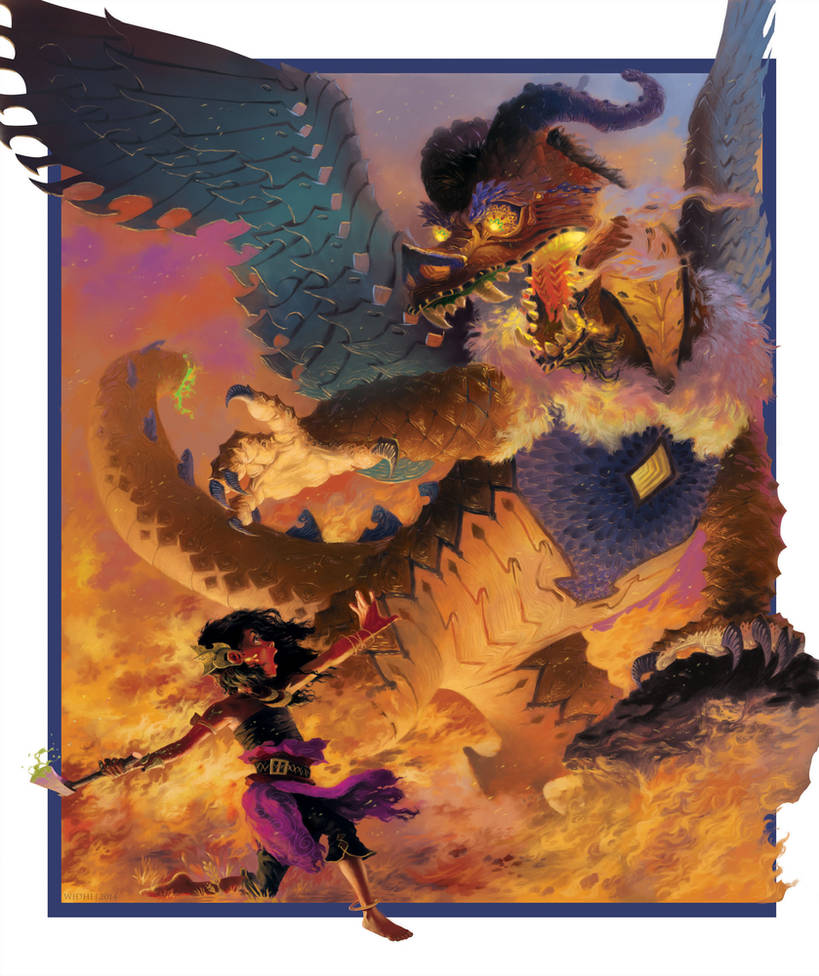 Amanda and the Dragon by Widhi