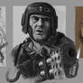 Imperial Guardsman Heavy Flamer Portrait Sketch