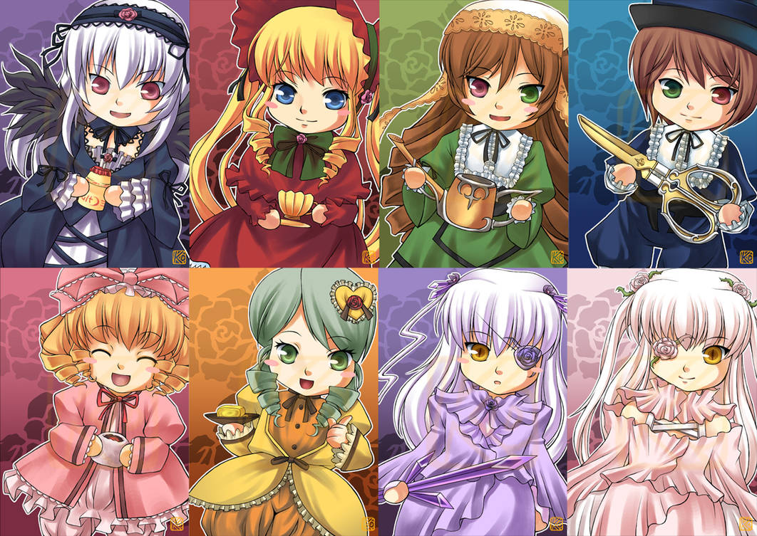 Rozen Chibis by kuridoki on DeviantArt