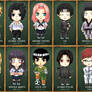 Naruto Bookmarks - Michi Ver.