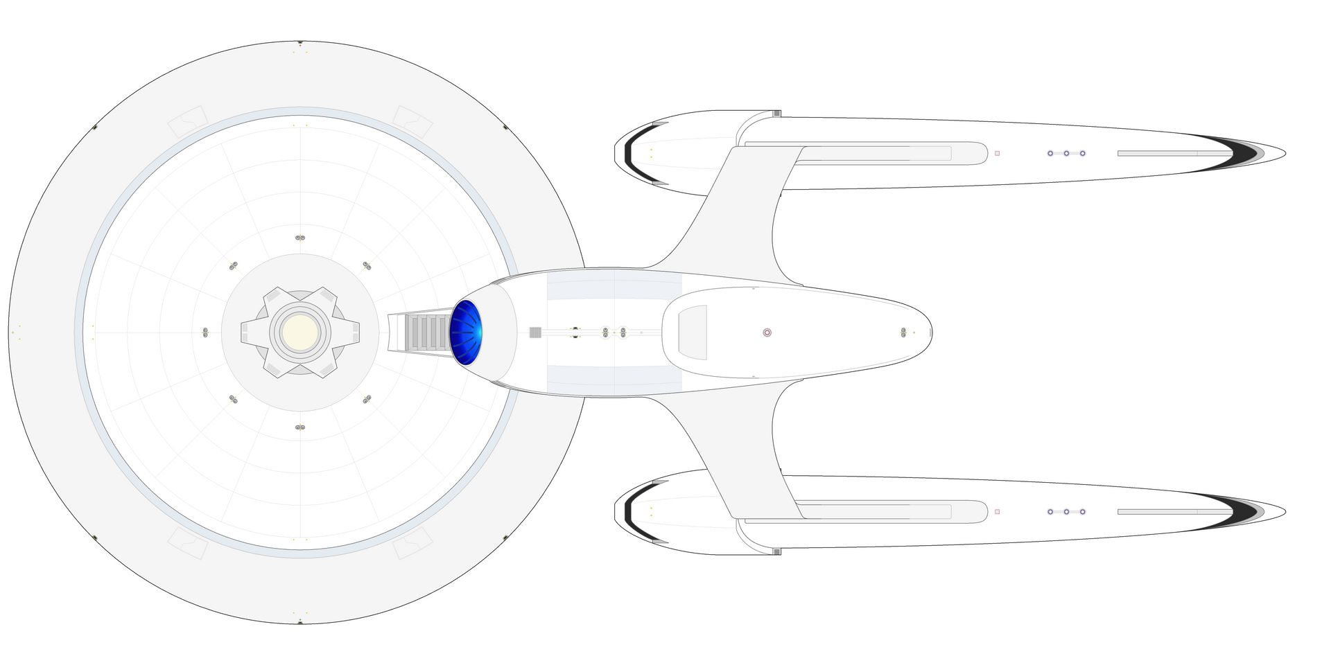 Excelsior 1701-B / Ambassador 1701-C class hybrid by Argumemnon on ...