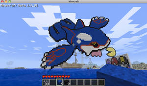 Minecraft Kyogre