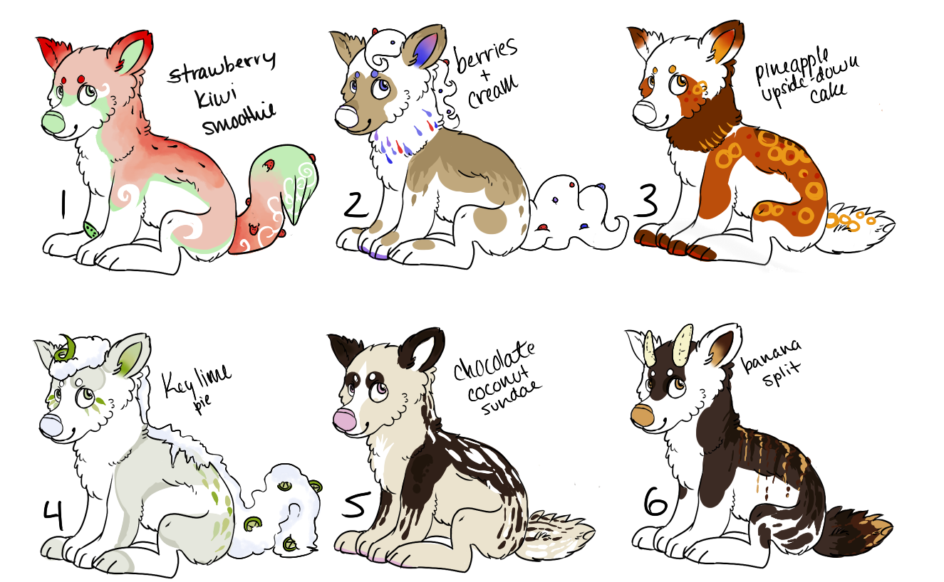 Dessert Doggies - OTA 3 [CLOSED]