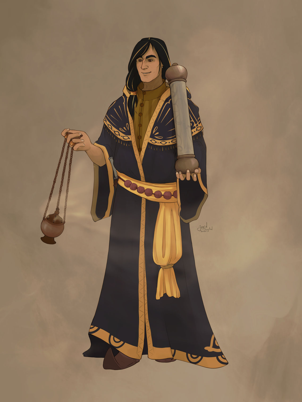 The hierophant (unmasked)