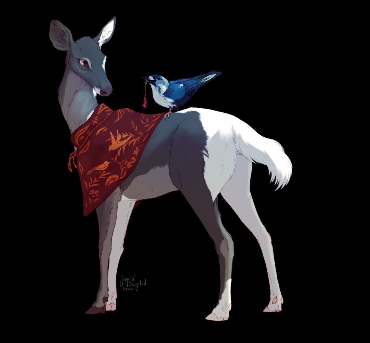 you forgot your earring, ma'am