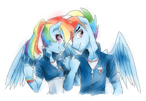 Anthro Rainbows