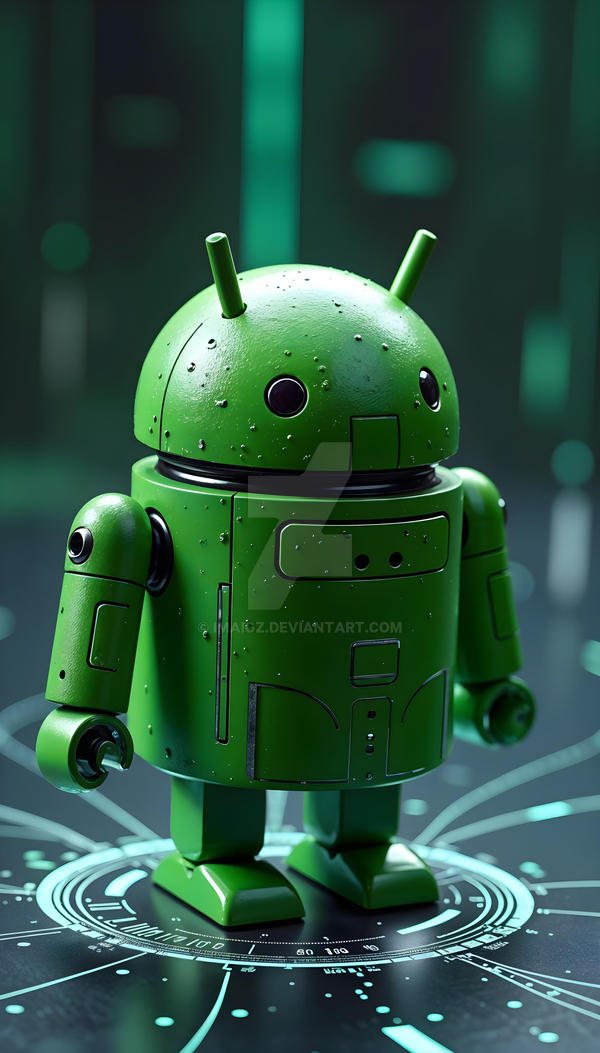 Android The Bot - Green 1 by IMAIGZ on DeviantArt
