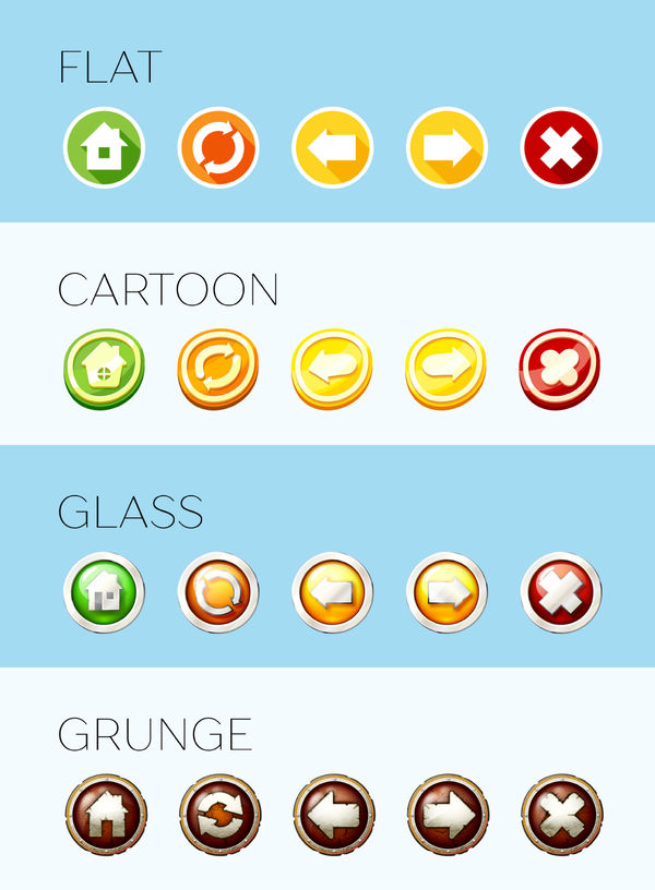Buttons by artacet on DeviantArt