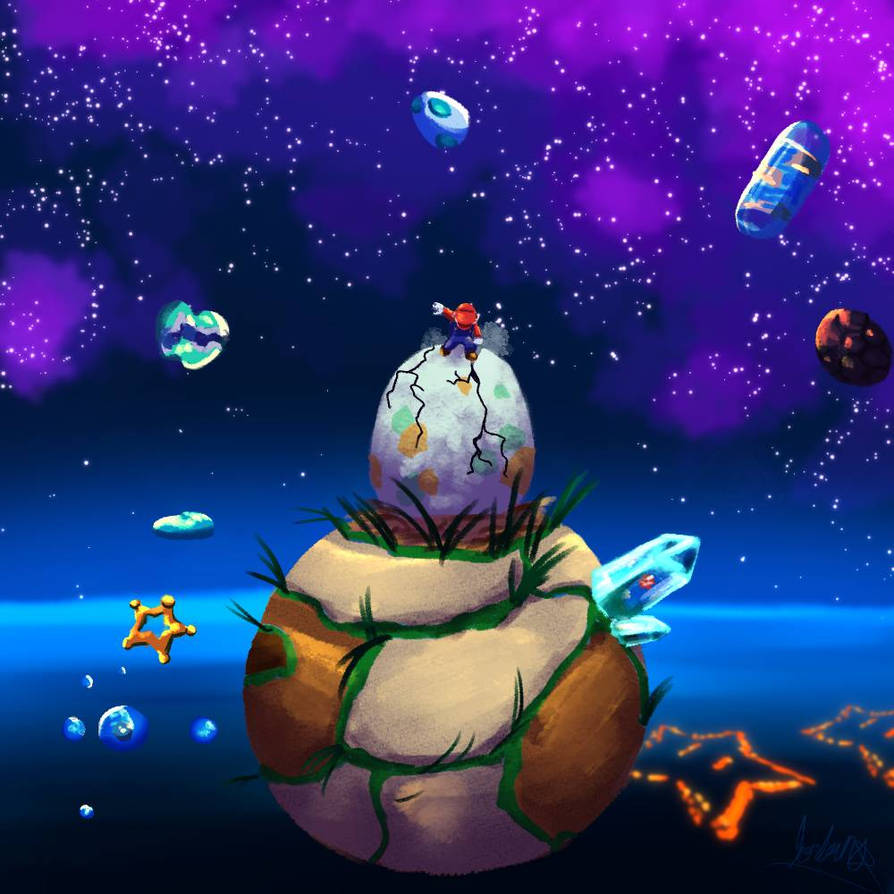 Good Egg Galaxy by Roynasal on DeviantArt