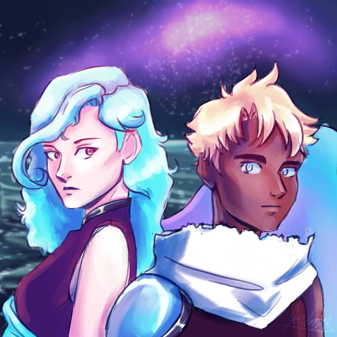 Valere and Zale - Sea of Stars by Pleione-Art on DeviantArt