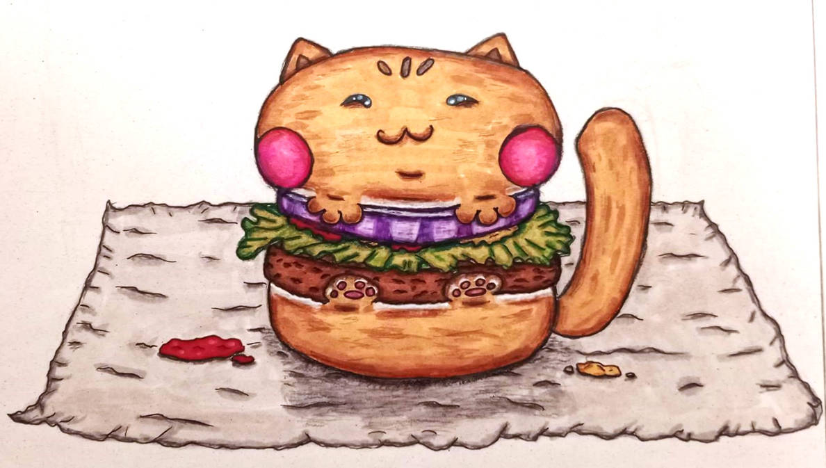 Tutorial: Cat Burger by JaguarArtStudio on DeviantArt