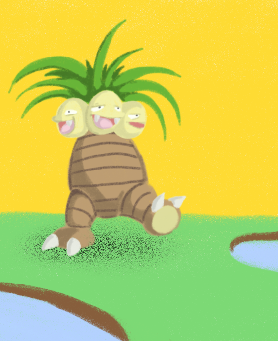 Exeggutor by Purple-Goop on DeviantArt