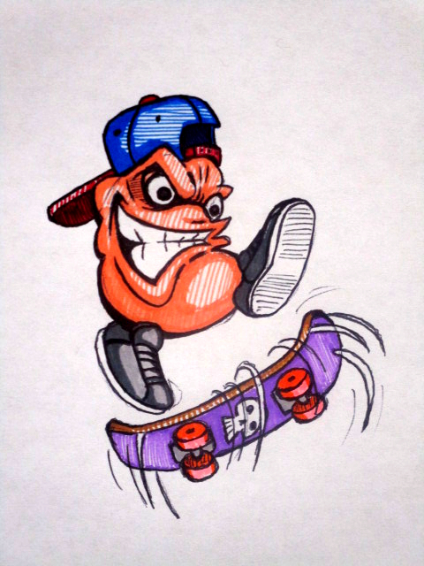 Tech Deck Dude By Purple Goop On DeviantArt