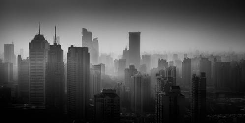 shanghai/puxi skyline