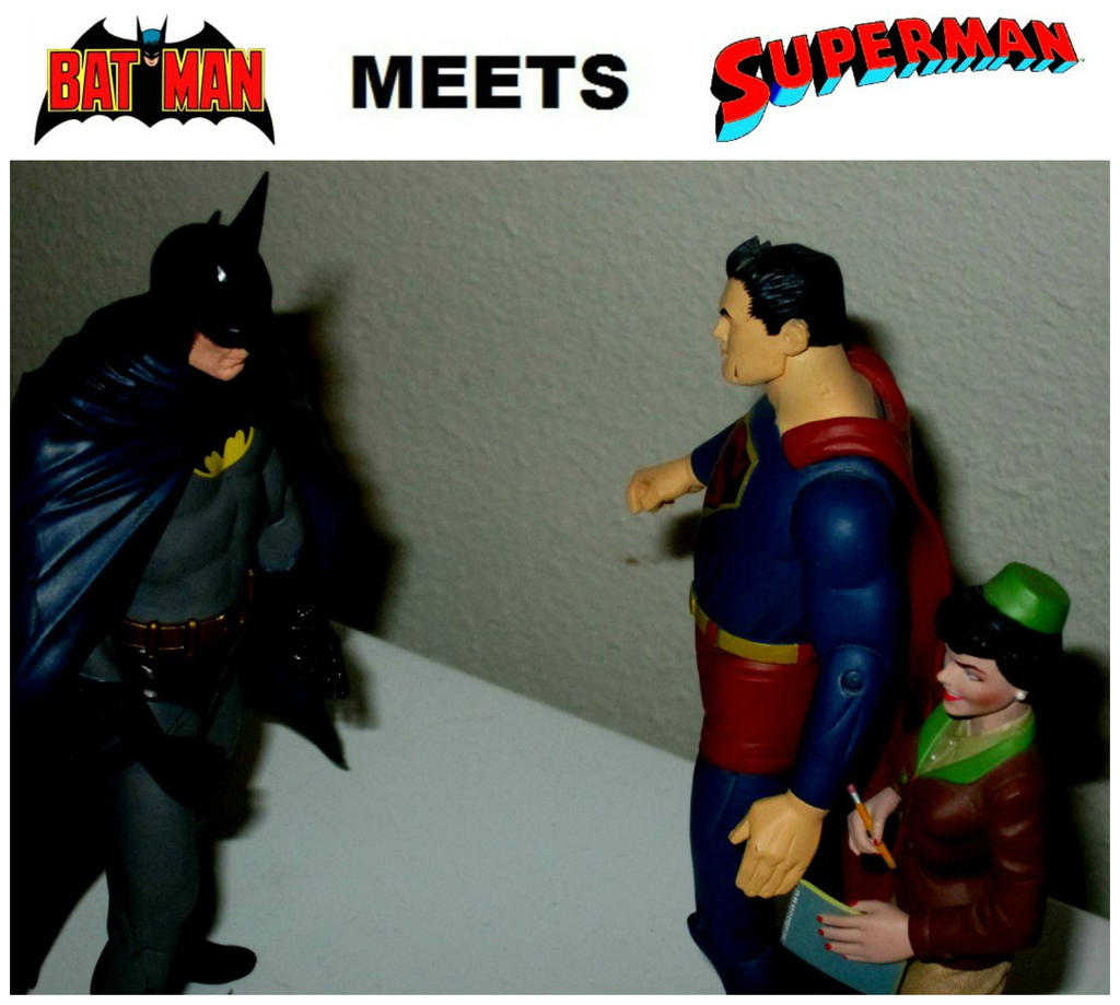 Batman meets Superman