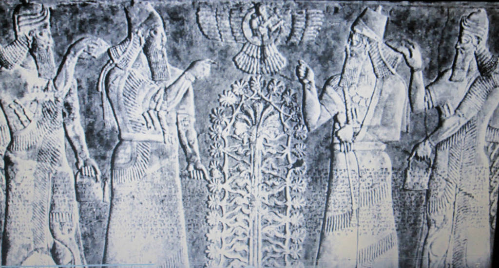 Sumerian/Akkadian Anunnaki Huluppu Sacred Tree by StevenEly