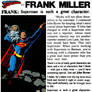 Frank Miller Likes Superman