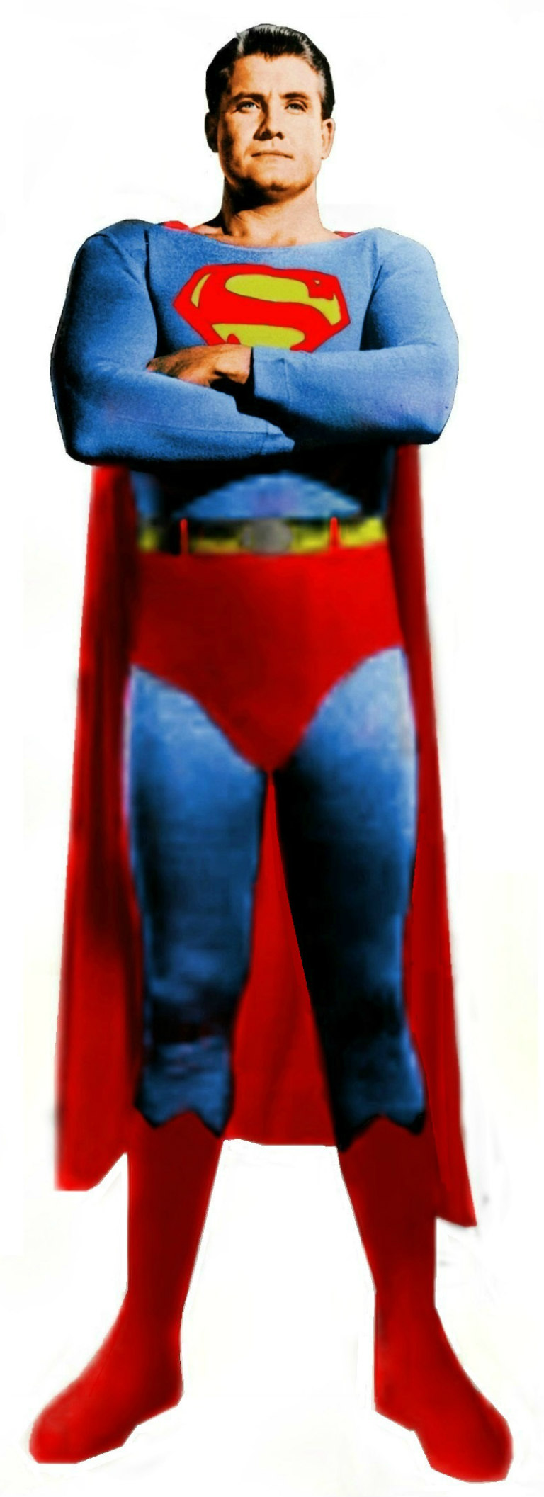 George Reeves Superman Color