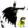 Tim Burton Batman Art Model Sheet