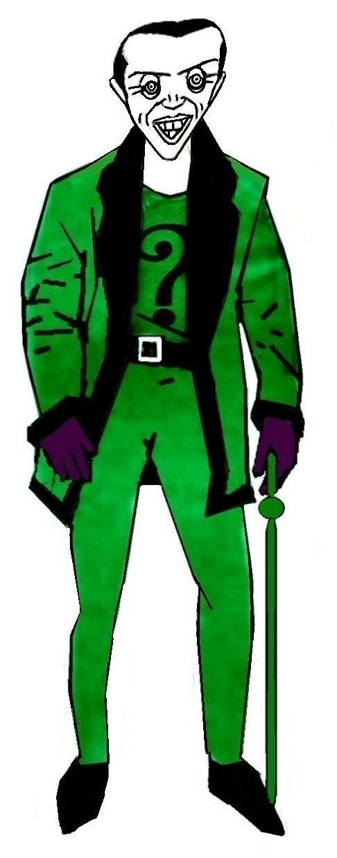 Riddler model sheet by StevieStitches on DeviantArt