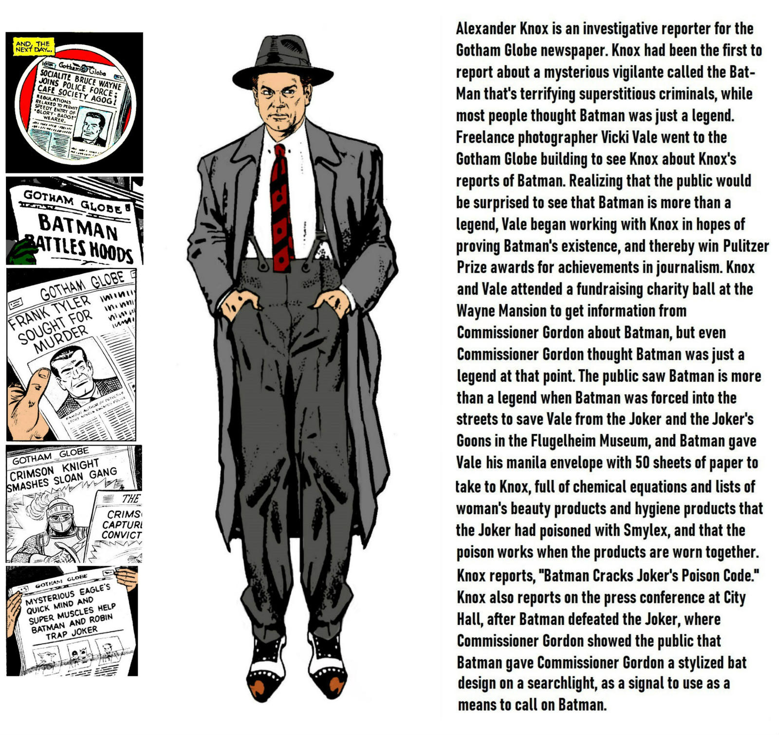 Gotham Globe Newspaper on MichaelKeatonBatman - DeviantArt