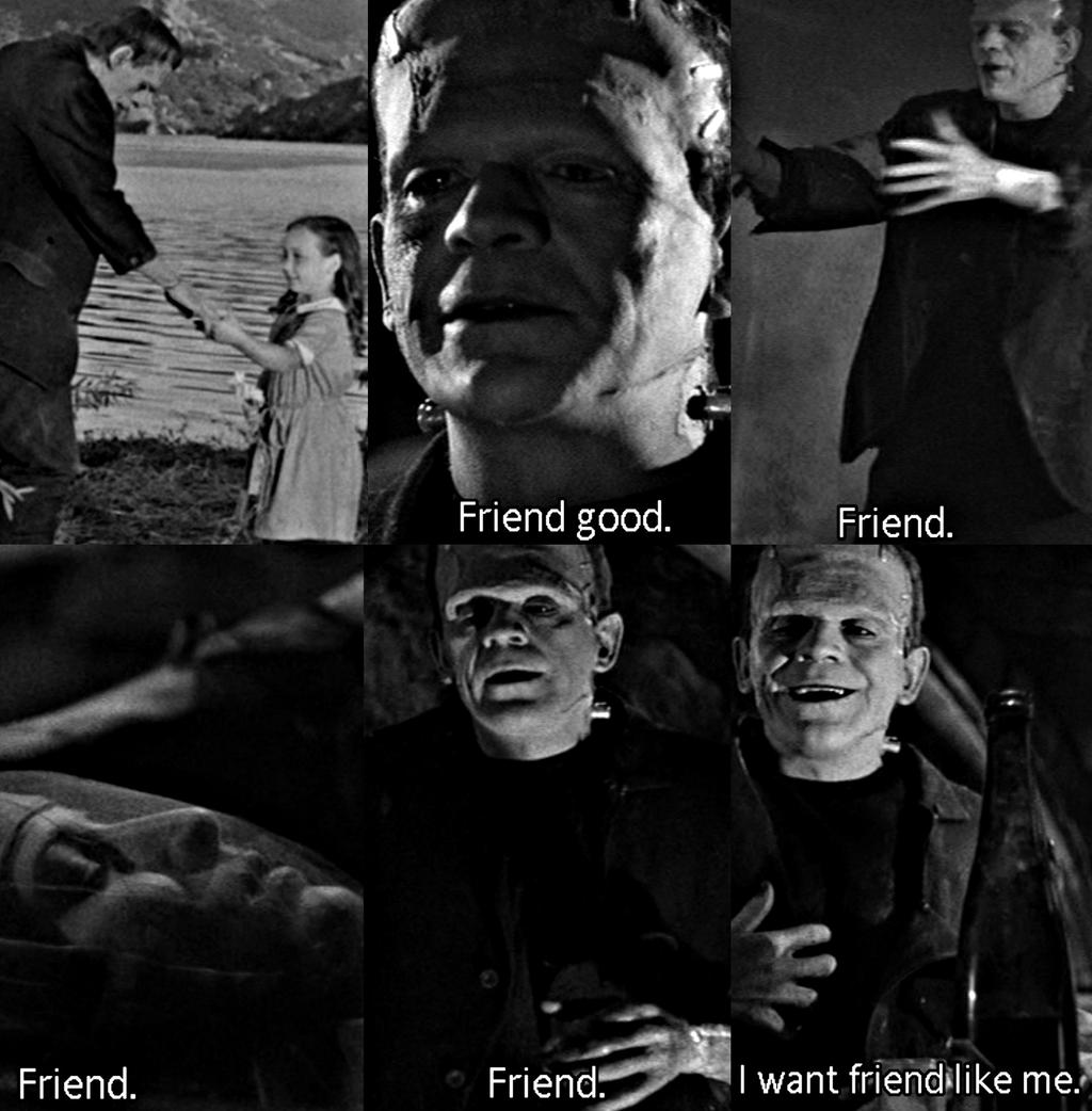 Frankenstein Monster Only Wants a Friend Part 1 by FrankenStitching