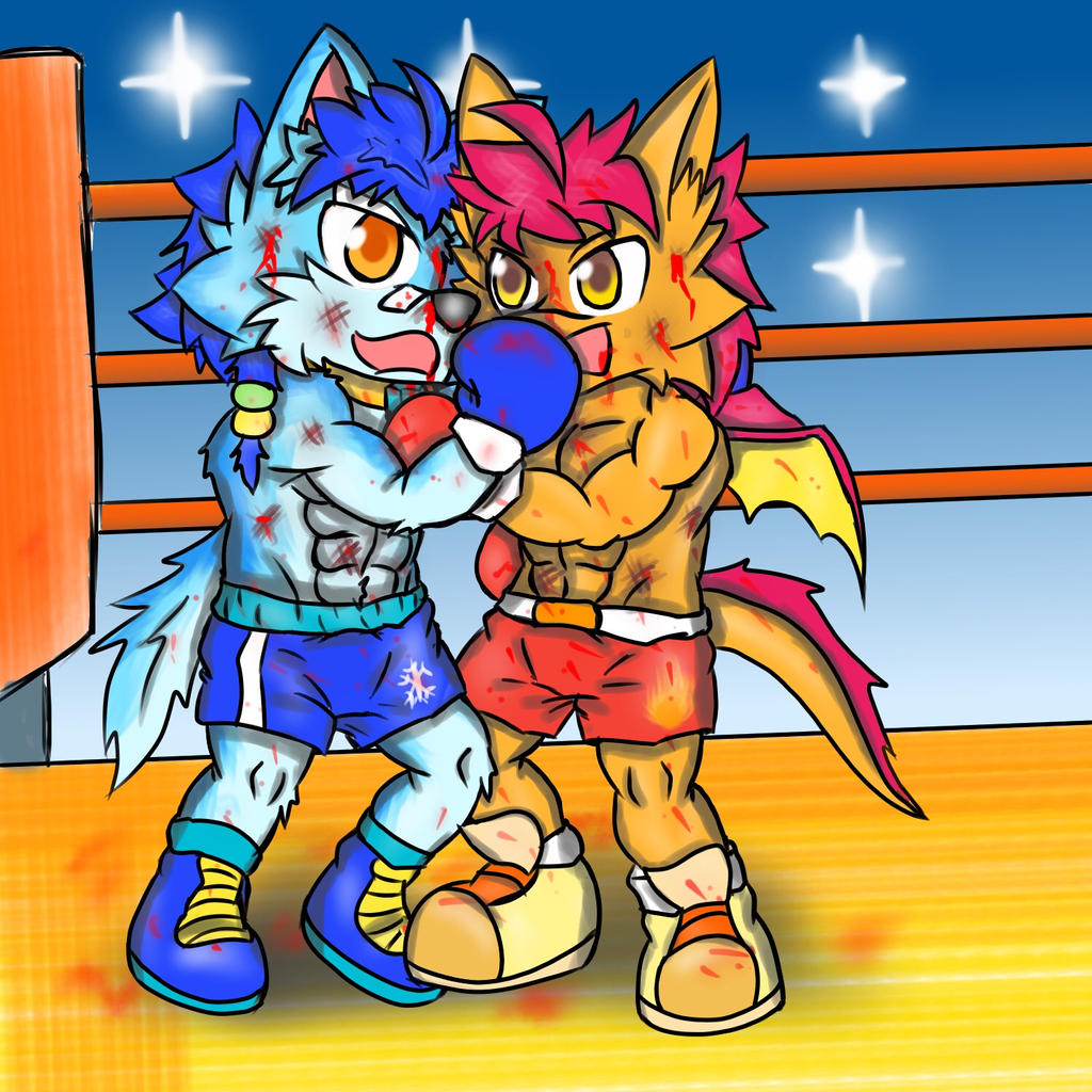 Divine Boxing Fight: Infighting by Plasticer on DeviantArt