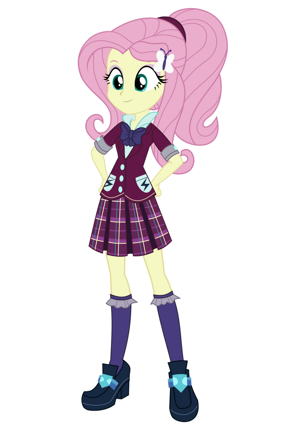 Fluttershy - Crystal Prep Uniform