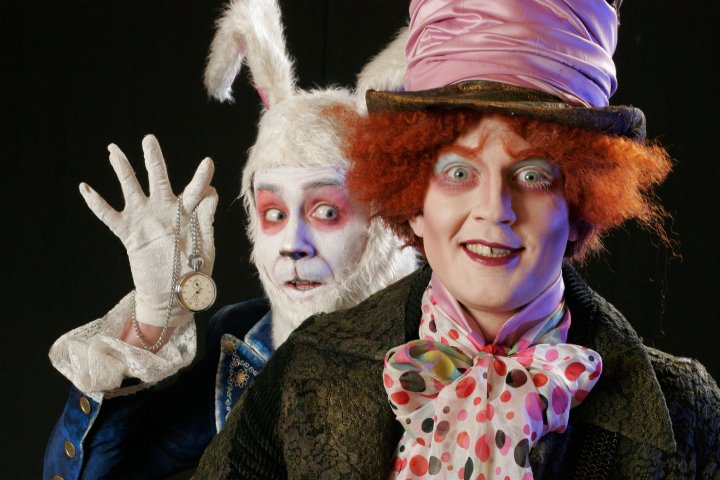 mad hatter and white rabbit1