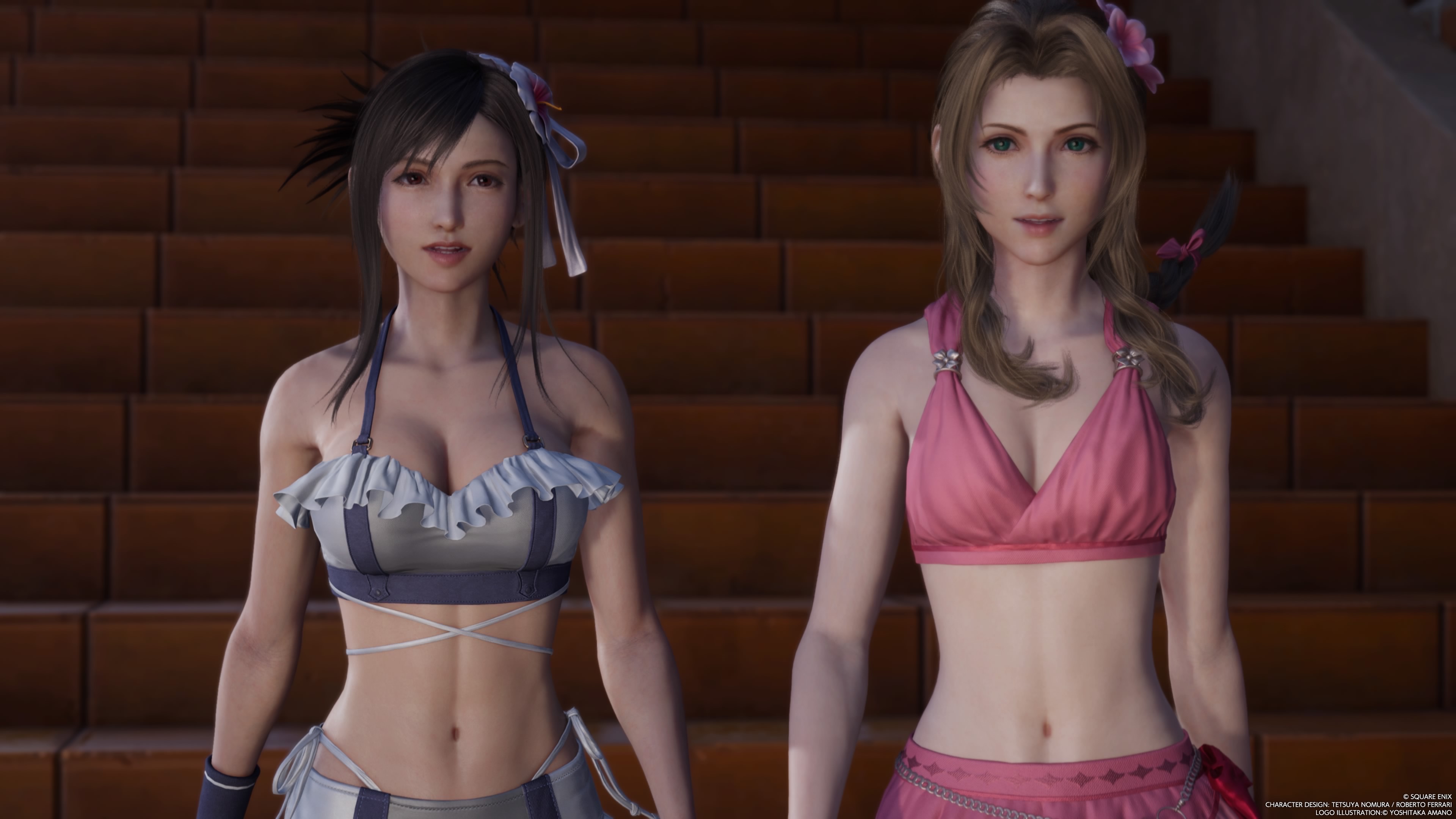 Tifa And Aerith In Bikinis By Kevinbourke On DeviantArt tifa-and-aerith-in-bikinis-by-kevinbourke-on-deviantart