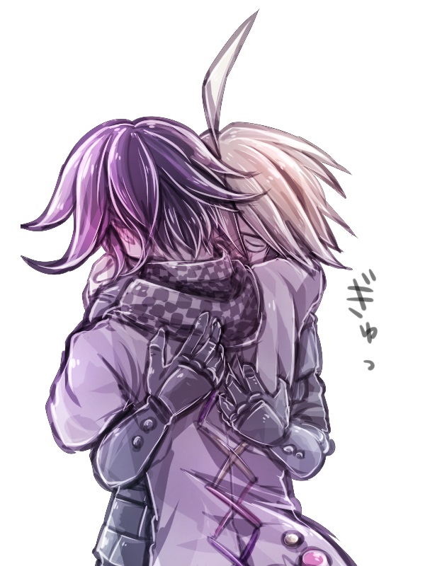 Ouma and Ki-bo Hug