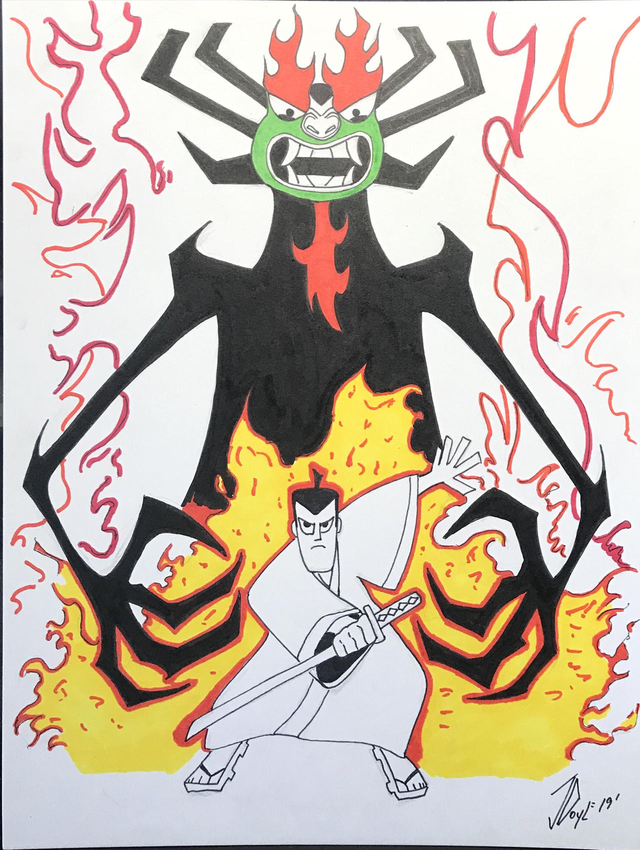 Samurai Jack Rave Deviantart Samurai Jack by Cerebraldevil on DeviantArt
