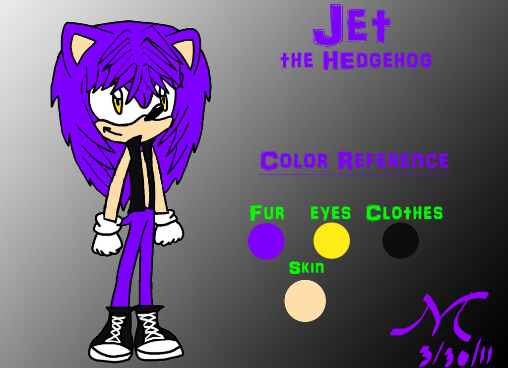 Jet Color Reference by Sonamyluver on DeviantArt