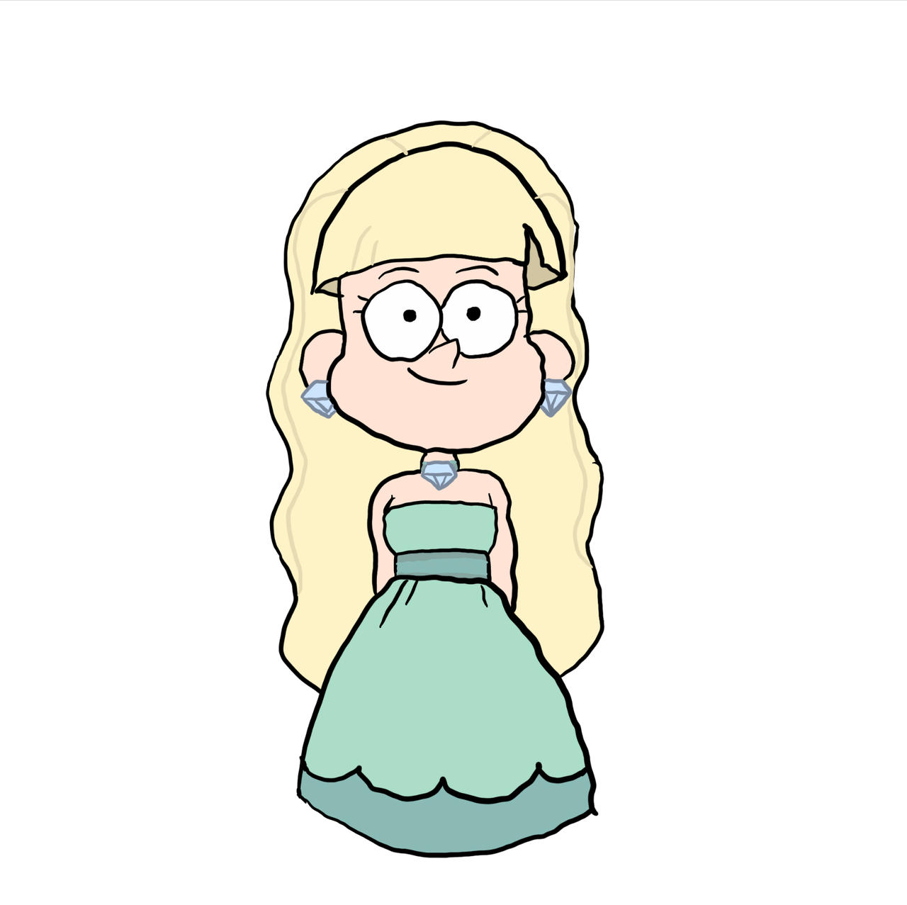 pacifica northwest lake foam green dress Pacifica Northwest in her beautiful green dress : r/gravityfalls