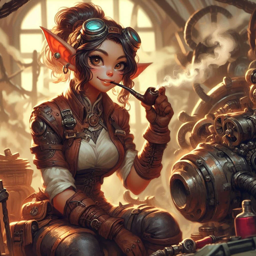 Engineering Elf Elven Engineer by AgentElrond72 on DeviantArt
