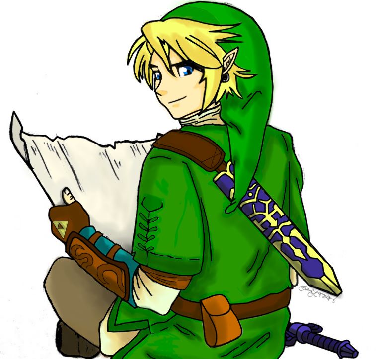 The Legend of Zelda: Link deviation