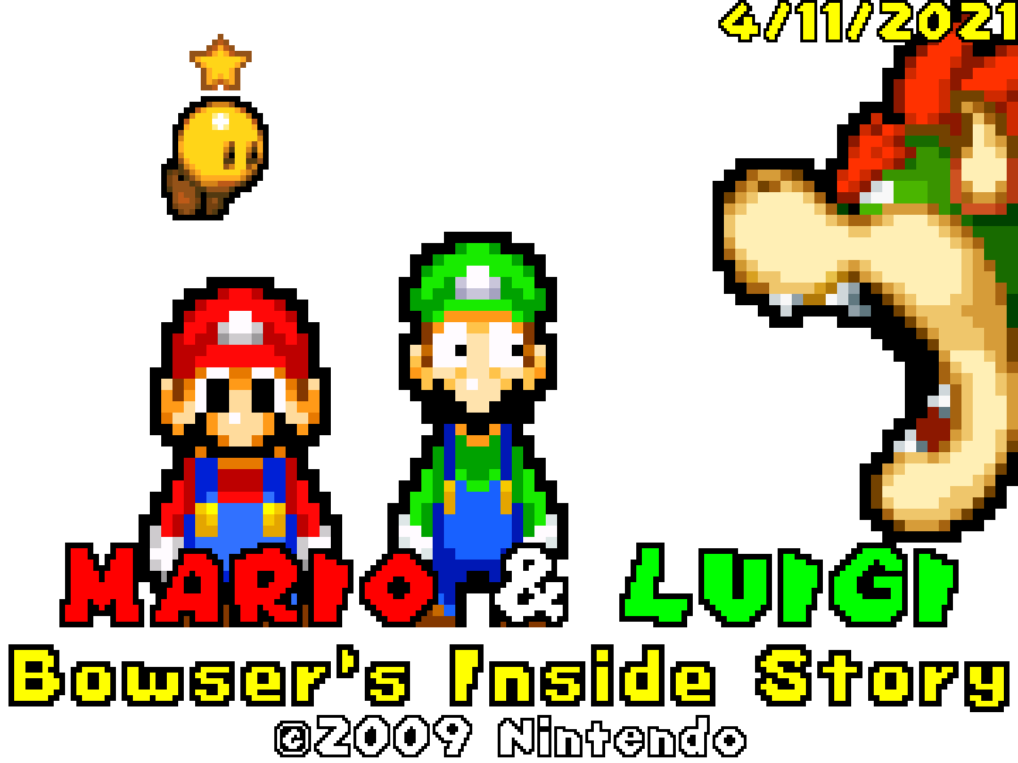 Mario and Luigi: Bowser's Inside Story (2009) by BowerFan on DeviantArt