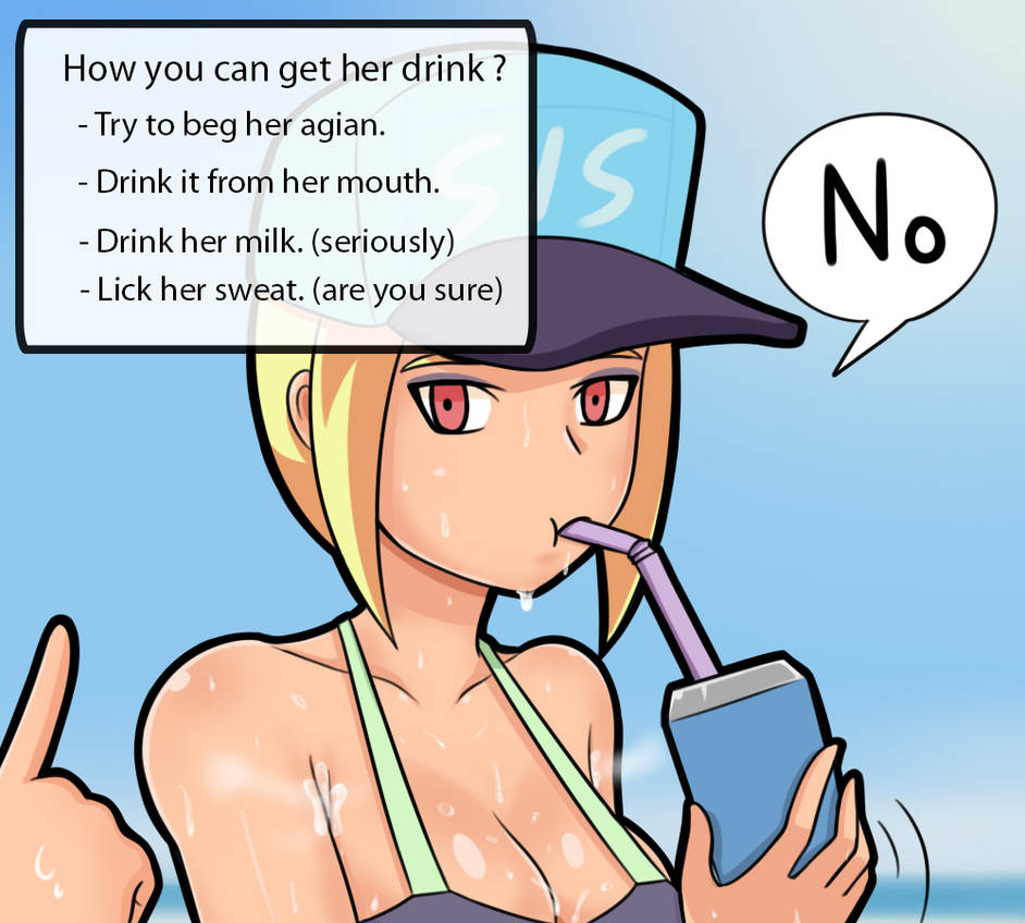 Can I have a drink ? by rungbersa Can I have a drink ? by rungbersa