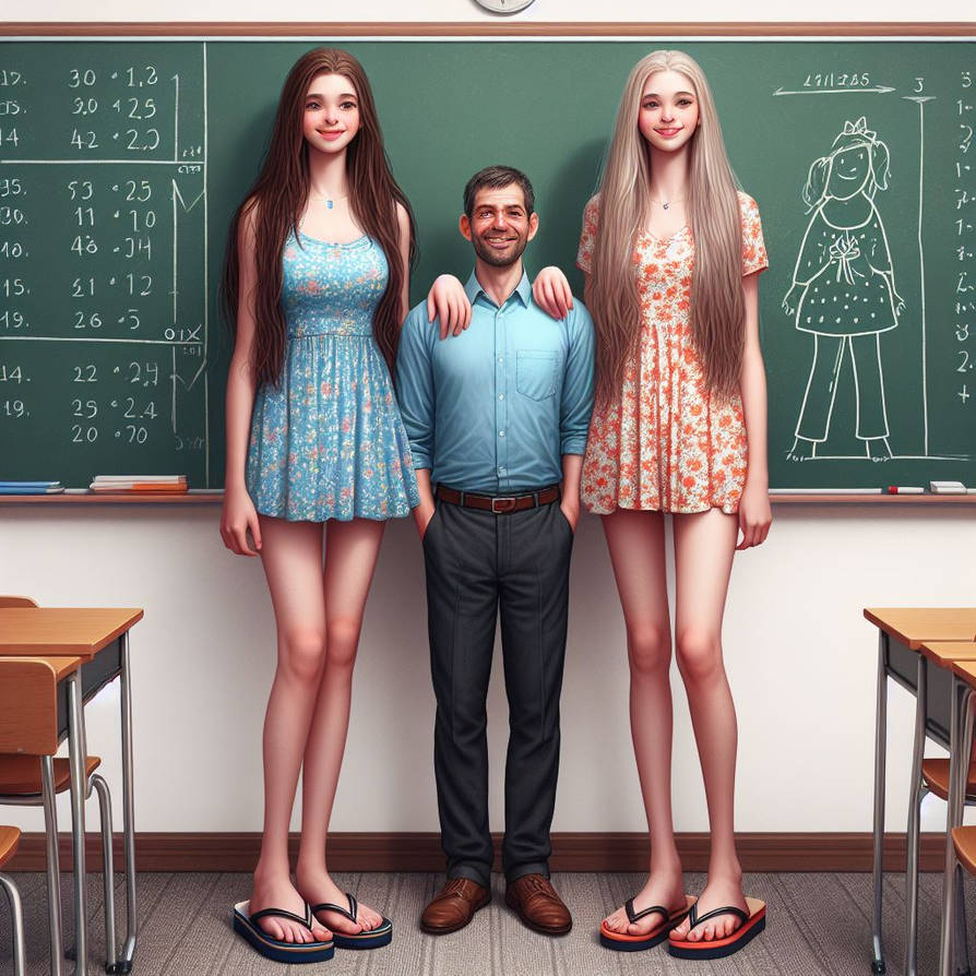 Professor and two 'random' students by AngusDeker on DeviantArt