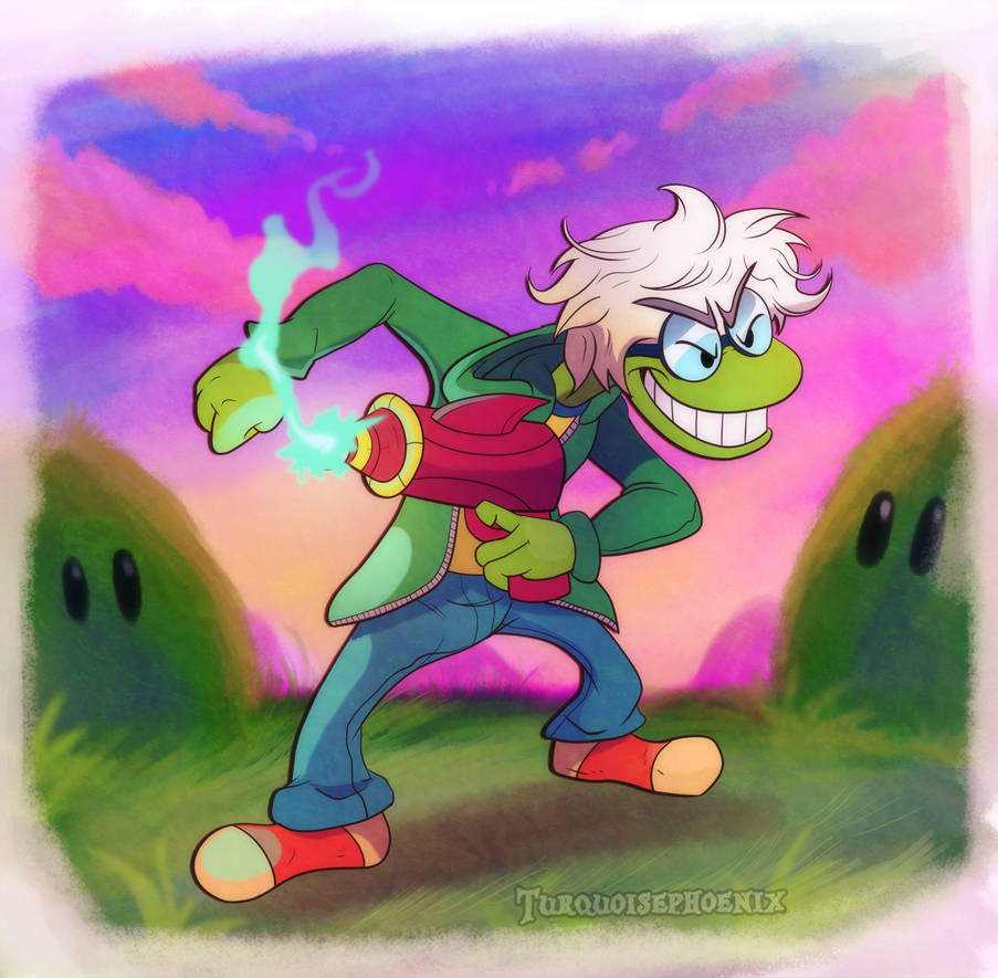 Beanbean Comm - Beanbean Goes Zap Zap by Turquoisephoenix on DeviantArt