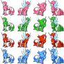 Unifoal, Uniorse, Unidae (+ Mega-Evolution!)