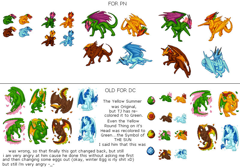 The Seasonal Dragons (and the truth behind them) by ShiroShitoro on ...