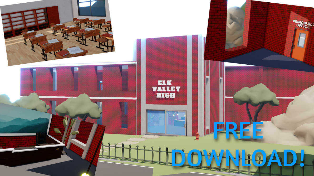 ROBLOX MMD DOWNLOAD: Roblox School Stage by OfficialPurple on DeviantArt