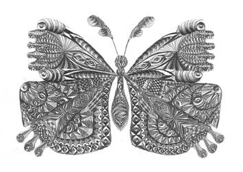 Graphite Butterfly