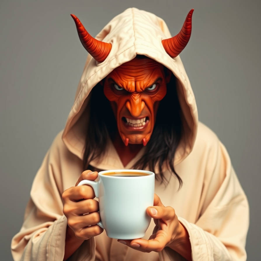 Sad Robe Sad Angry Devil Cult Leader Robe White Classic Ora by unhappysadsatan ...