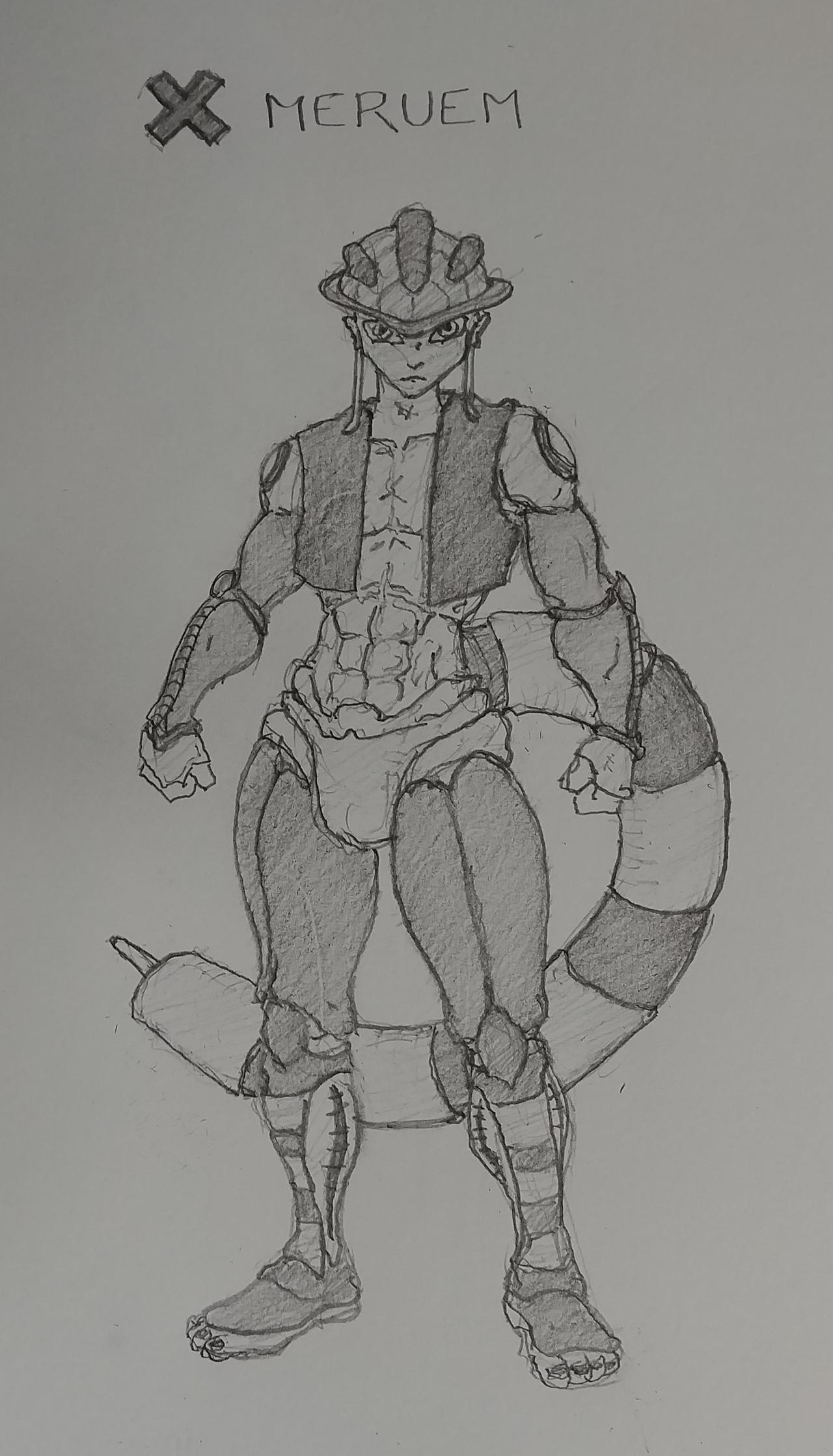 Merouem Hunter X Hunter Meruem the Chimera Ant King by Larkimy on DeviantArt