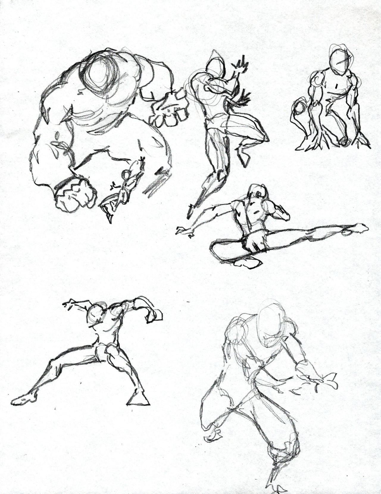 Dynamic Posing Dynamic Poses 06 by Larkimy on DeviantArt